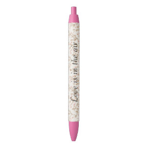 Blush Cream Hearts Love Pen