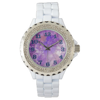 BLUSH DARK BLUE TEXT WATCH