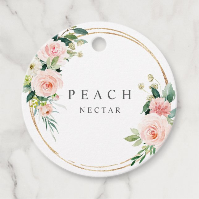 Blush Drink Tags Cocktails Mimosa (Front)