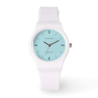 Blush Élan Minimalist Watch - Powder Blue