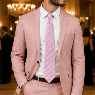 Blush Elegance Pastel Neck Tie