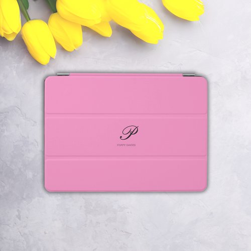 Blush Elegance Personalized iPad Cover
