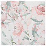 Blush Eucalyptus Garden Fabric