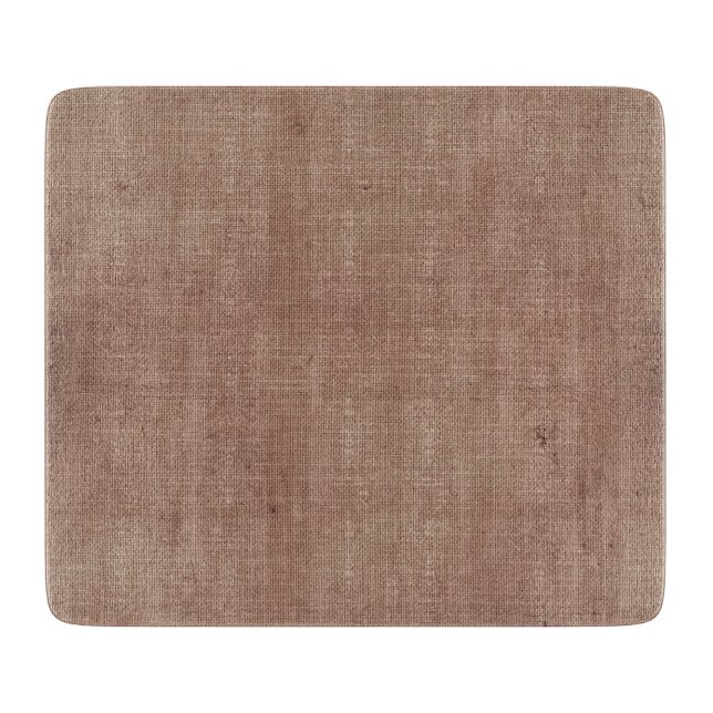 Blush Faux Linen (linen look)  Cutting Board (Front)