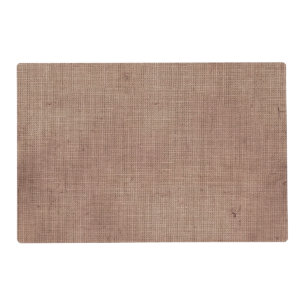 Blush Faux Linen (linen look) Placemat