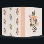 Blush Floral Binder<br><div class="desc">Blush Beautiful things floral binder</div>