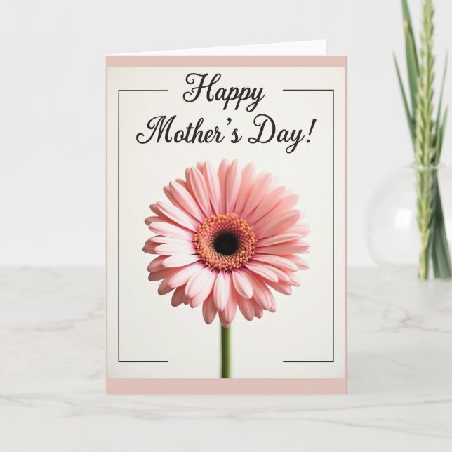 Blush Floral Delight Card (Front)