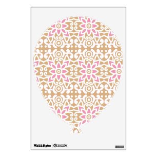 Blush Floral Luxury Wall Decal Decor