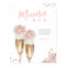 Blush Floral Mimosa Bar Bridal Shower Table Sign