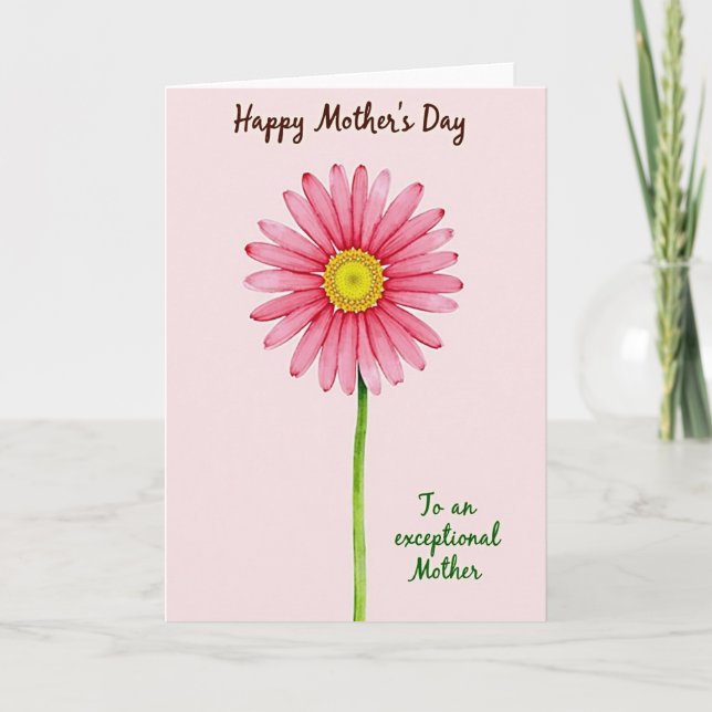 Blush Floral Pattern Card (Front)