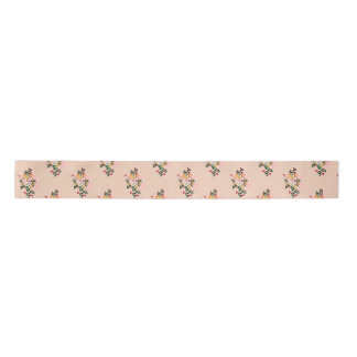 blush floral ribbon