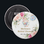 Blush Floral Tea Party Bridal Baby Shower Birthday Bottle Opener<br><div class="desc">(c) The Happy Cat Studio</div>