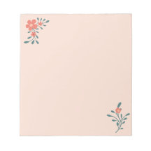 Blush Floral Teal Botanical