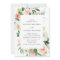Blush Florals | Floral Frame Wedding Invitation