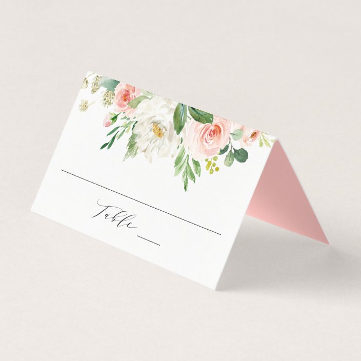 personalized wedding table cards