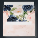 Blush Flowers Baby Bridal Shower Birthday Wedding Envelope<br><div class="desc">Blush Flowers Baby Bridal Shower Birthday Wedding envelope
See matching invitations and collections in the Niche and Nest Store</div>
