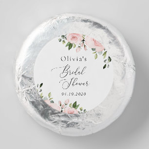 Blush Flowers, Pink Flowers, Boho, Bridal Shower Dipped Oreo Cookie Favors