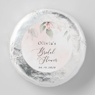 Blush Flowers, Pink Flowers, Boho, Bridal Shower Dipped Oreo Cookie Favors
