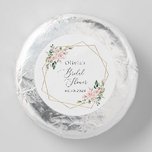 Blush Flowers, Pink Flowers, Boho, Bridal Shower Dipped Oreo Cookie Favors