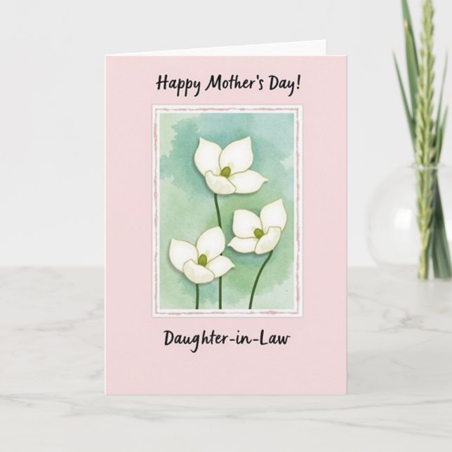 Blush Frame Mothers Day Card (Front)