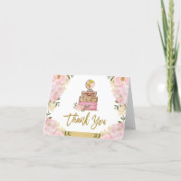 Blush Gold Floral Travel Suitcase Bridal Shower