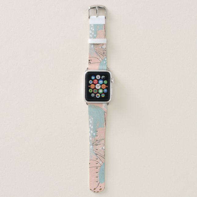 Blush & Gold I Apple Watch Band (Front)