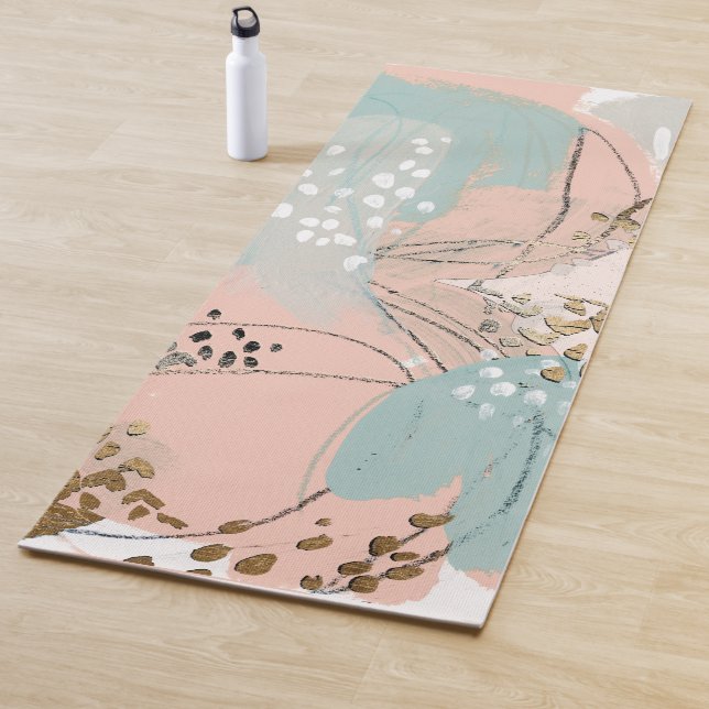 Blush & Gold I Yoga Mat (In Situ)