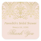 Blush Gold Vintage Glamour Wedding Bridal Shower