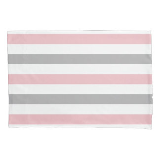 Blush + Gray Pillow Case