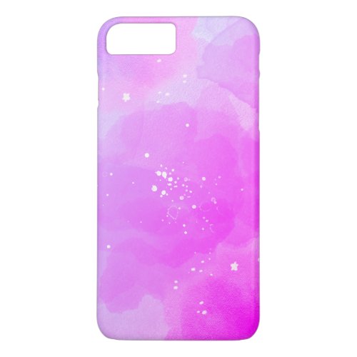 Blush Horizon  A Pink Watercolor Symphony iPhone 8 Plus7 Plus Case