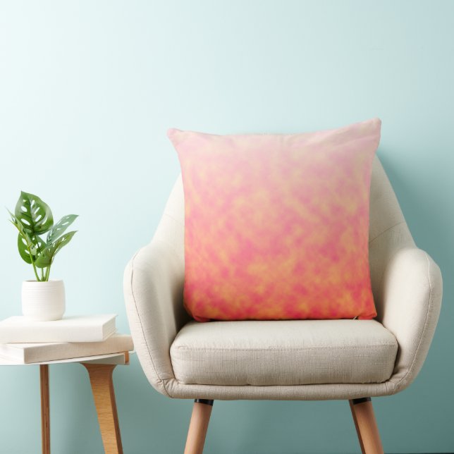 Blush Horizon Throw Pillow (Chair)