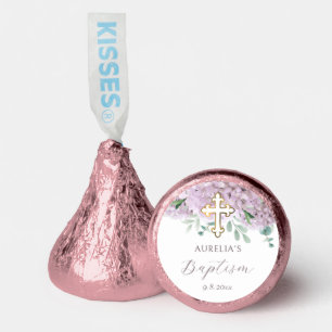 Blush Hydrangea Baptism Hershey®'s Kisses®