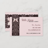 Blush Lace Business Card (Front/Back)