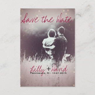 Blush Light - Save the Date