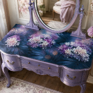 Blush Lilac Blossom Cluster Decoupage Tissue Paper