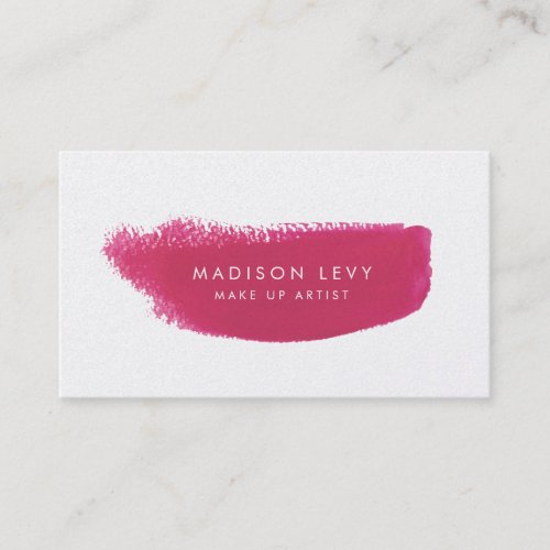 Blush Lipstick Make Up Swatch Artist Cards