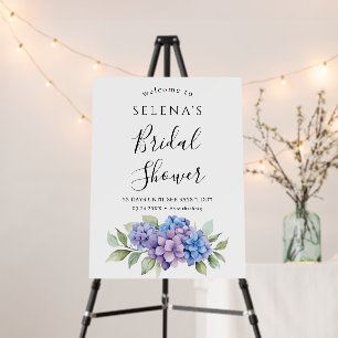 Blush Magnolia Bridal Shower Welcome Sign