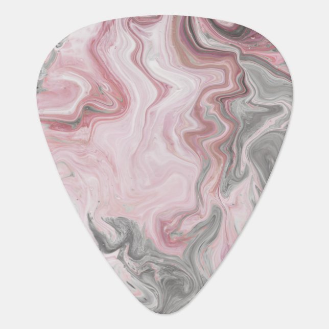 Blush Minerals Guitar Pick (Front)