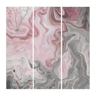 Blush Minerals Triptych