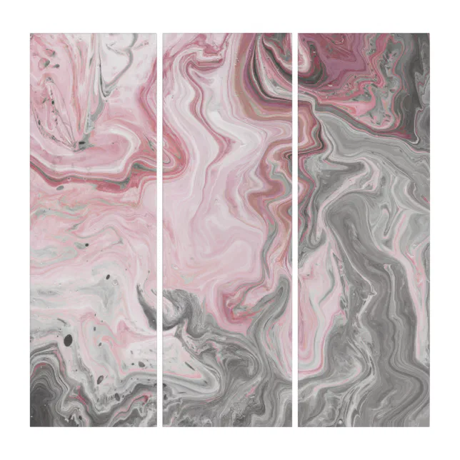 Blush Minerals Triptych | Zazzle