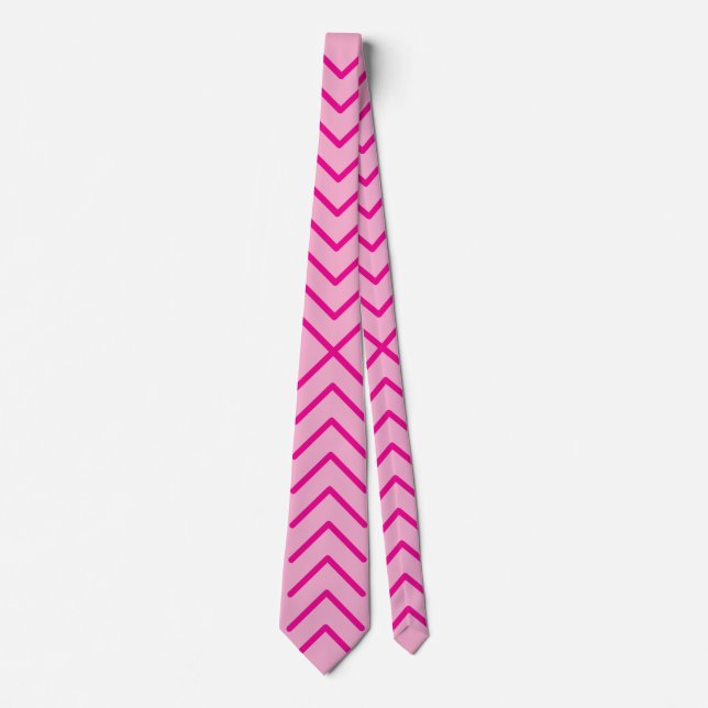 "Blush of Love: Elegant Pink Gift Design" Neck Tie (Front)