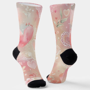 Blush of You Socks