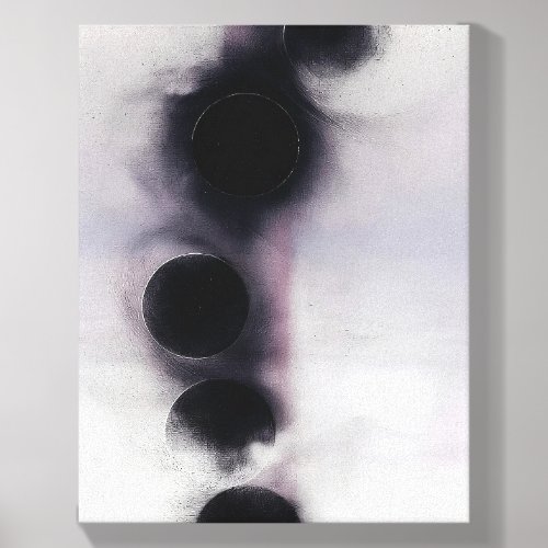 Blush Orbit Abstract Canvas Photo Tile