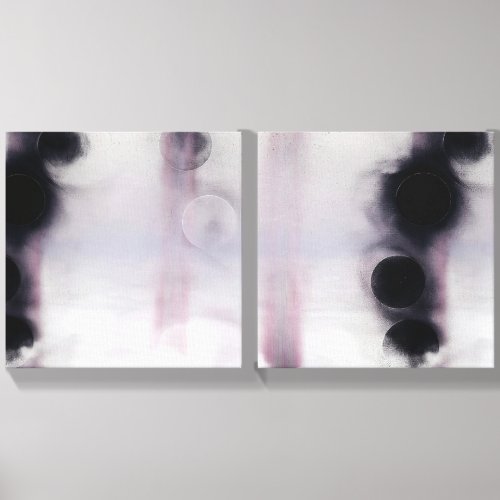 Blush Orbit Abstract Canvas Photo Tile
