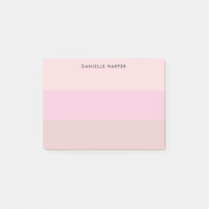 Blush Pastel Pale Pink Things To Do List Post-it Notes