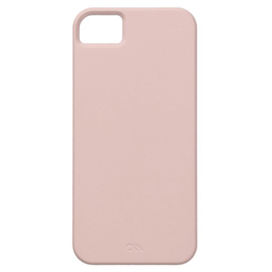Blush Peachy Light Pink Solid Color Background Case-Mate ...