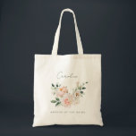 Blush Peony Floral Watercolor Mother of the Bride Tote Bag<br><div class="desc">Celebrate the special role of the Mother of the Bride with our Blush Peony Floral Watercolor Custom Tote Bag. This elegant tote features a stunning watercolor design with soft blush peonies, adding a touch of sophistication and charm. It's the perfect way to honor the mother of the bride on her...</div>