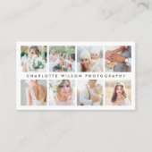 Blush Photo Collage | Photographer Business Card (Front)