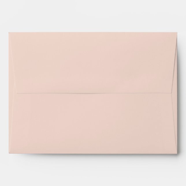 Blush Pink 5 x 7 Invite Envelopes (Back (Top Flap))
