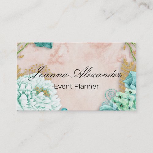 Blush Pink and Mint Green Boho